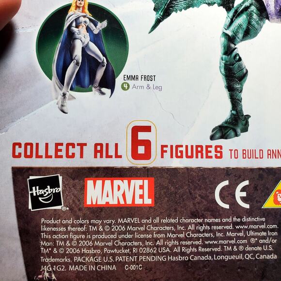 Marvel Legends Ultimate Iron Man Action Figure BAF Annihilus Hasbro 2006 - Picture 4 of 5